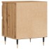 Mesitas de noche 2 uds madera roble artisian 40x35x50