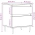 Mesitas de noche 2 uds madera roble artisian 40x35x50