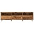 Mueble de TV madera ingeniería madera envejecida 150x30x44,5
