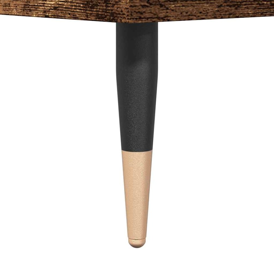 Mueble de TV madera ingeniería madera envejecida 150x30x44,5