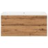 Mueble con lavabo integrado roble