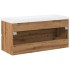 Mueble con lavabo integrado roble