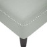 Tumbona almohada y reposabrazo derecho terciopelo gris