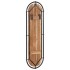 Percheros de pared con 4 ganchos 2 uds madera maciza de