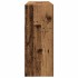 Aparador con LED madera ingeniería envejecida 115,5x30x75