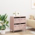 Aparador de acero laminado en frío rosa 68x39x73,5