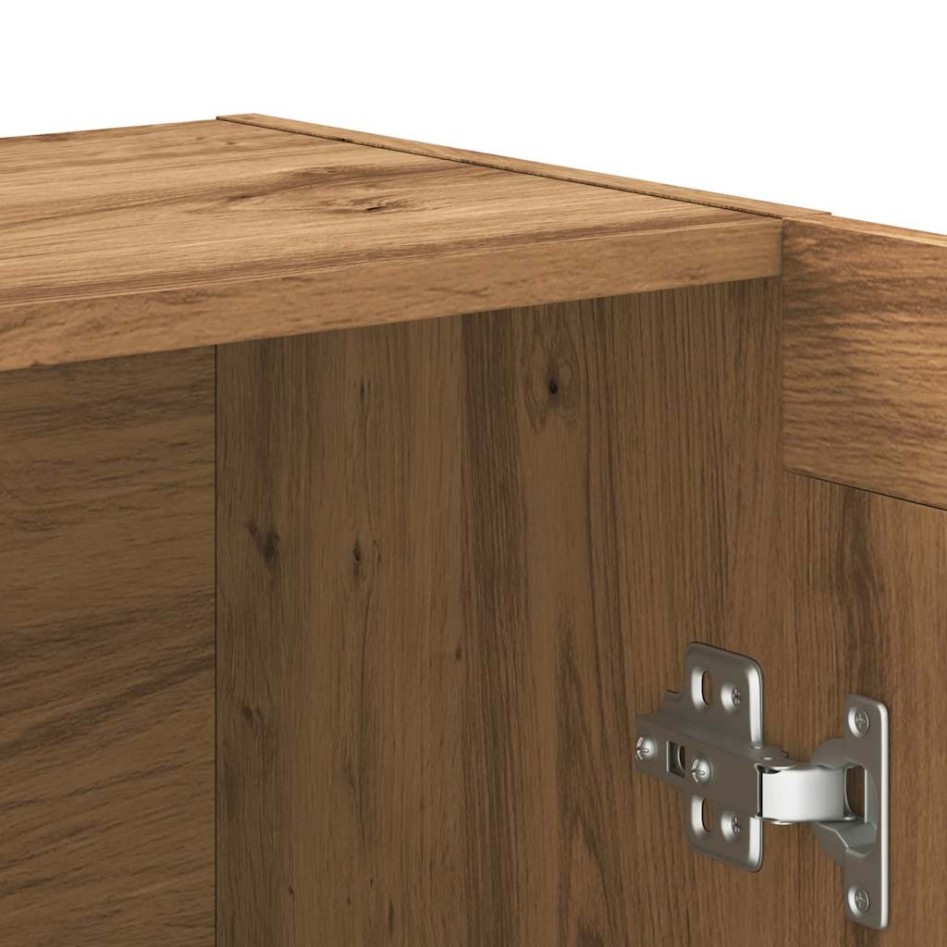 Armario de madera de ingeniería roble artisan 82,5x30,5x115
