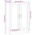 Armario de madera de ingeniería roble artisan 82,5x30,5x115
