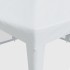 Carpa para fiestas con 8 paredes de malla HDPE blanco 4x4
