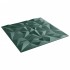 Paneles de pared 48 uds XPS amatista verde 50x50 cm 12