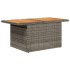 Set de muebles de jardín 6 pzas y cojines ratán sintético