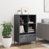 Aparador acero gris antracita 68x39x103,5