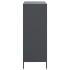 Aparador acero gris antracita 68x39x103,5