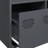 Aparador acero gris antracita 68x39x103,5