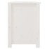 Banco zapatero de madera maciza de pino blanco 160x36,5x50