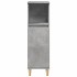 Set muebles de baño 2 piezas madera contrachapada gris