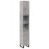 Set muebles de baño 2 piezas madera contrachapada gris