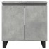 Set muebles de baño 2 piezas madera contrachapada gris