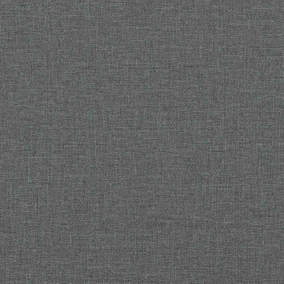 Sillón de tela gris oscuro 74x84x100