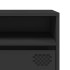 Mueble para TV acero laminado en frío negro 202x39x43,5