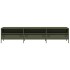 Mueble TV acero laminado en frío verde oliva 202x39x43,5