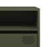 Mueble TV acero laminado en frío verde oliva 202x39x43,5