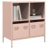 Aparador de acero laminado en frío rosa 68x39x73,5
