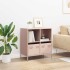 Aparador de acero laminado en frío rosa 68x39x73,5