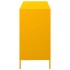 Aparador acero laminado frío amarillo mostaza 101,5x39x73,5