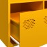 Aparador acero laminado frío amarillo mostaza 101,5x39x73,5