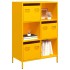 Aparador de acero amarillo mostaza 68x39x103,5