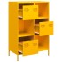 Aparador de acero amarillo mostaza 68x39x103,5