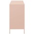Aparador de acero laminado en frío rosa 101,5x39x73,5