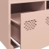 Aparador de acero laminado en frío rosa 101,5x39x73,5