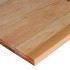 Banco de trabajo madera roble marrón claro 80x60x(71,5-98)