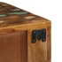 Mueble de TV de pared madera maciza reciclada 100x30x19