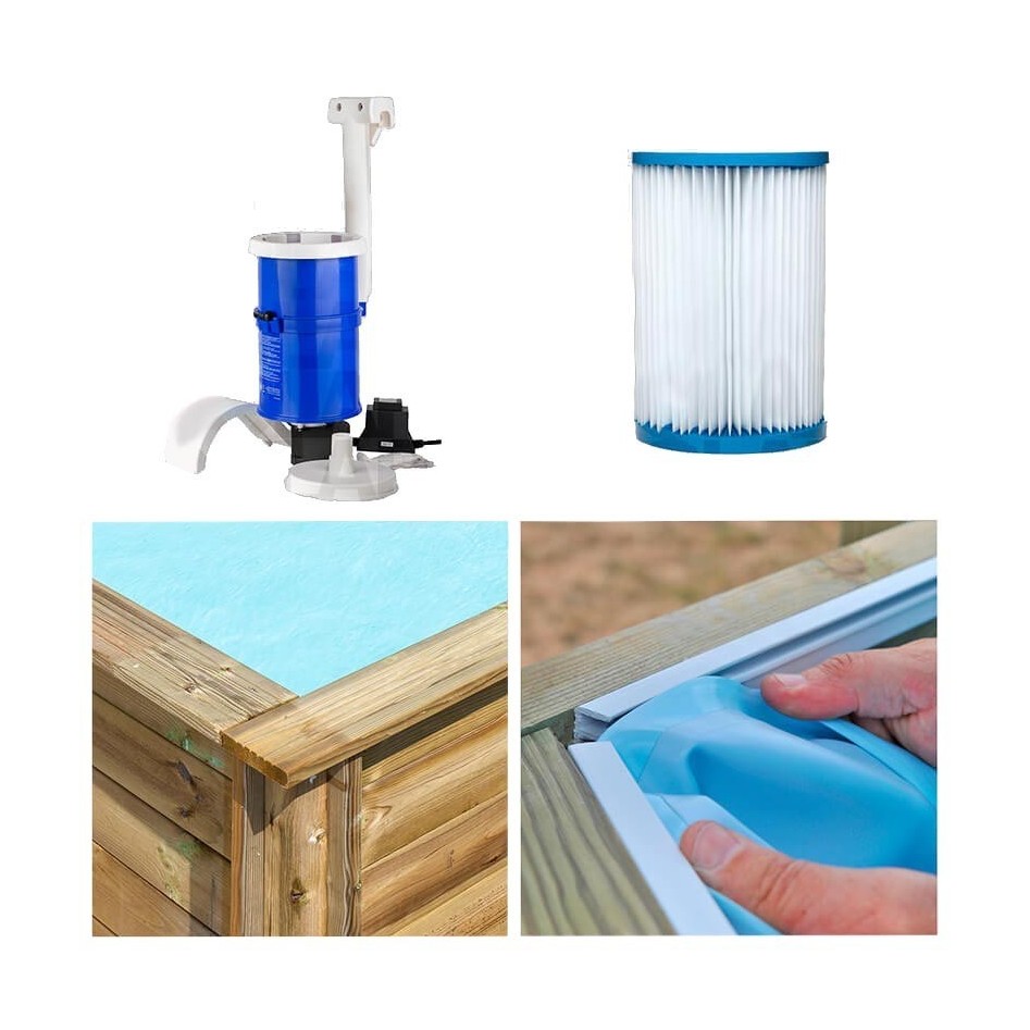 City Piscina cuadrada