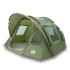 Tienda de pesca 2 personas impermeable verde