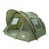 Tienda de pesca 2 personas impermeable verde