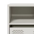 Mueble para TV acero laminado en frío blanco 101,5x39x43,5
