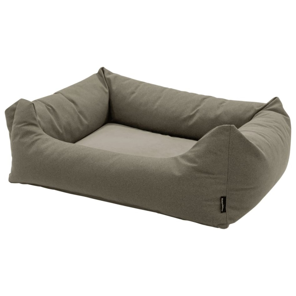 Madison Cama de exterior para perros Manchester gris taupe 80x67x22