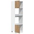 Armario microondas madera ingeniería roble artisan 60x57x207
