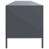 Mueble de TV acero laminado en frío antracita 202x39x43,5