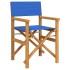 Silla de director plegable madera maciza de teca