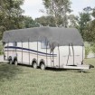 Cubierta de techo para caravana tela no tejida gris 900x300 cm