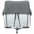 Cubierta de techo para caravana tela no tejida gris 900x300