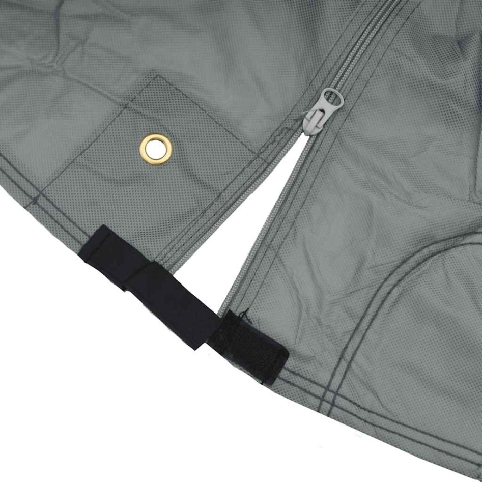 Fundas para autocaravanas tela no tejida gris 970x235x275