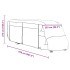 Fundas para autocaravanas tela no tejida gris 970x235x275