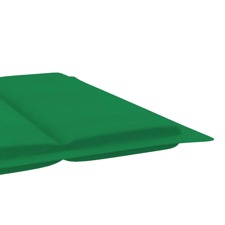 Tumbona de jardín con cojín madera maciza de