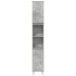 Set muebles de baño 2 piezas madera contrachapada gris